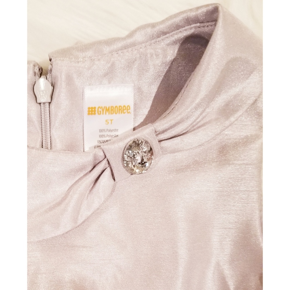 Gymboree Ruffled Dress Silver - Picture 3 of 3